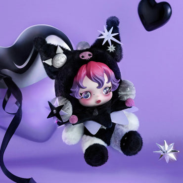 SKULLPANDA × KUROMI Plush - Image 2