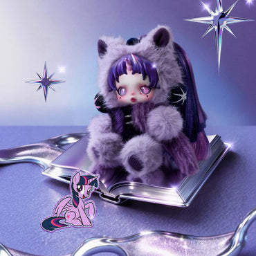 SKULLPANDA × My Little Pony Series Plush Doll Pendant - Image 2