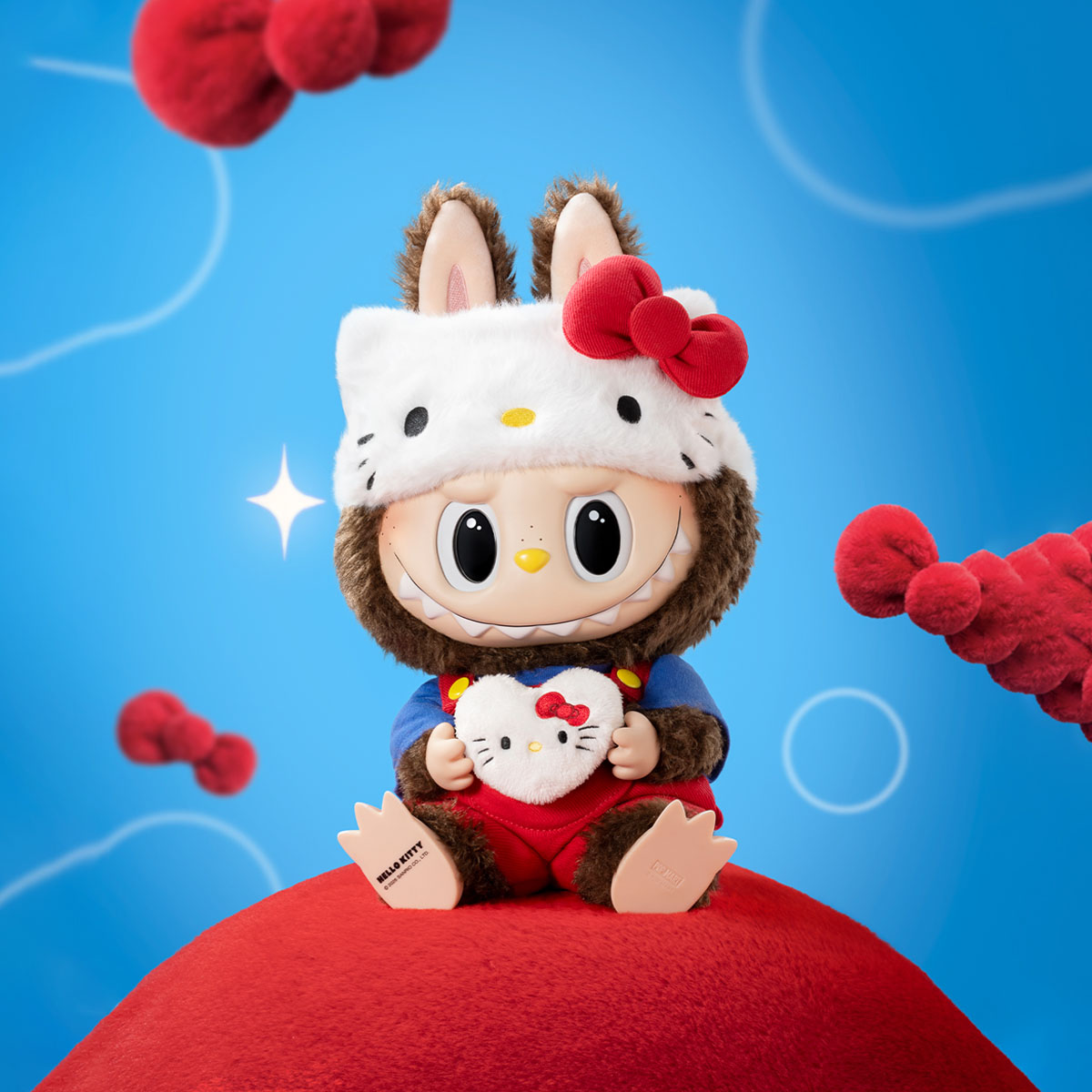 THE MONSTERS × HELLO KITTY-Vinyl Plush Doll - Image 2